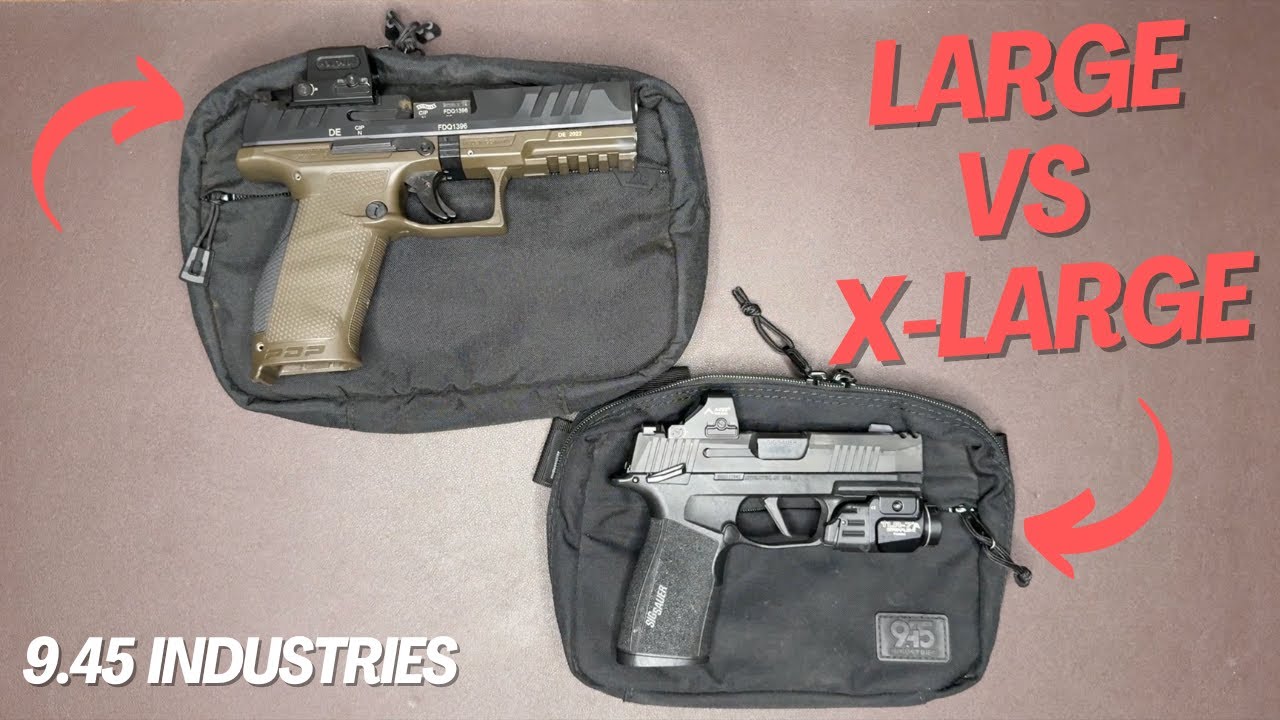 945 Industries Bags Large vs X-Large