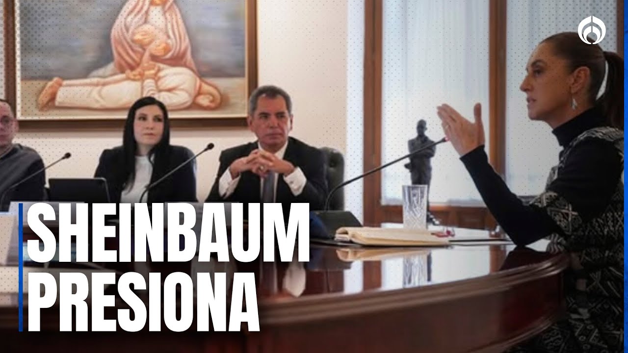 Sheinbaum les lee la cartilla a los banqueros: “tienen que prestar más”