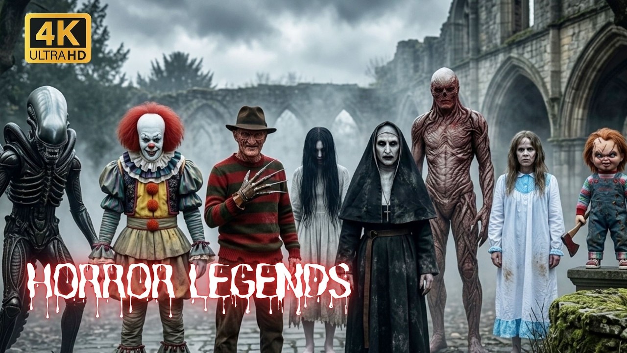 Horror movie Legends (1931&ndash;2026)👻: Then and Now (2026) 🧛💀 Actors Behind the Masks 🔪