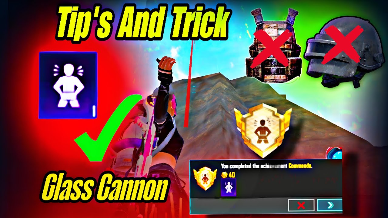 How to Complete Glass Cannon title,achievement | tips and Tricks easy 😱￼