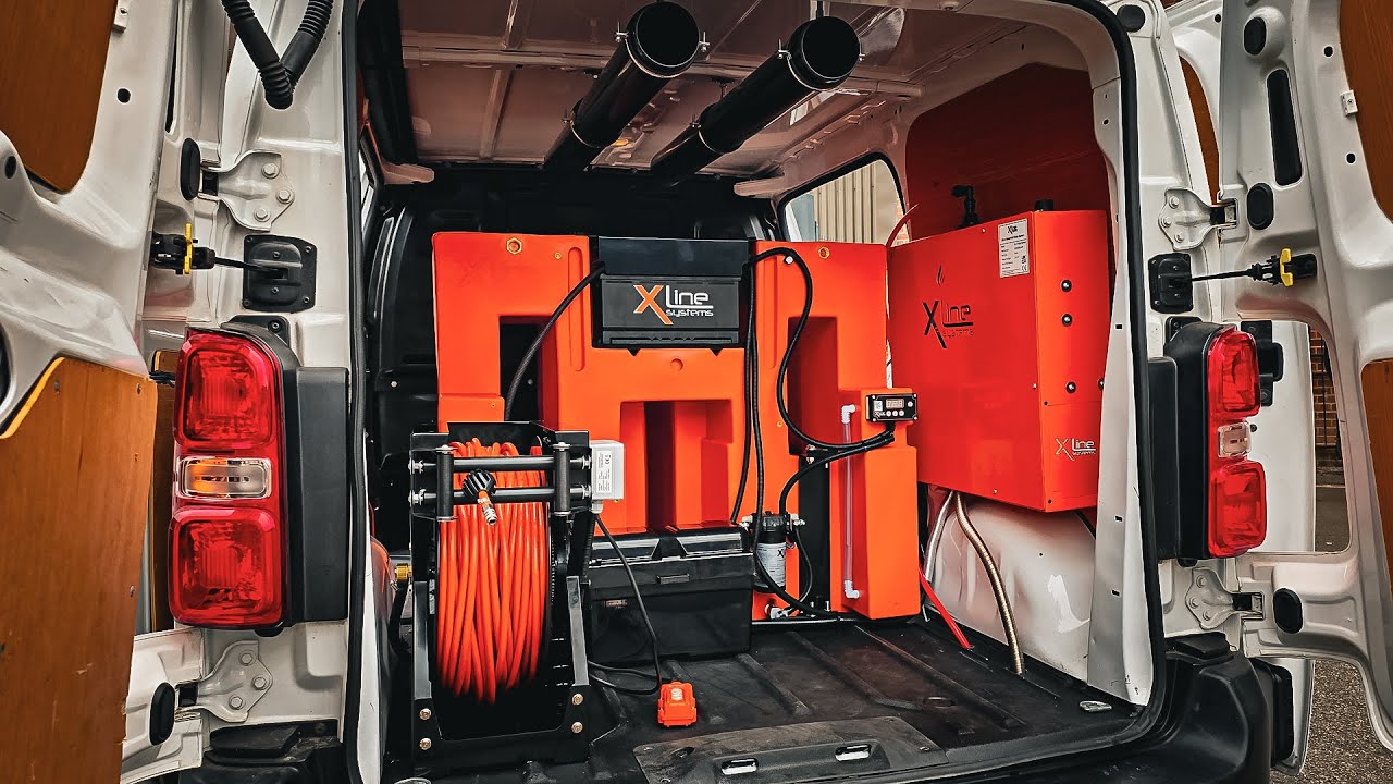 Xline Systems 750ltr Hot Water Window Cleaning Van System - Peugeot Expert - Full Tour