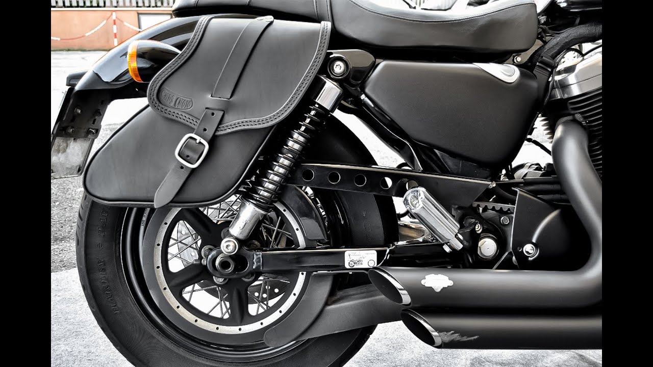 Come montare borse laterali Swing su HD Sportster 883, 1200, Forty eight, Seventy two - Ends Cuoio