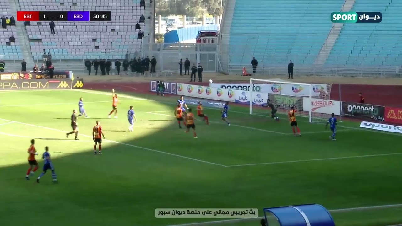 ESM 1-2 EST |ملخص مباراة الترجي الرياضي التونسي و الأمل الرياضي بجربة‎