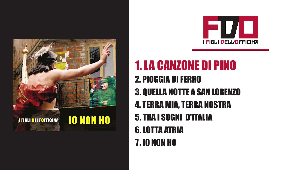 I Figli dell'Officina - LA CANZONE DI PINO