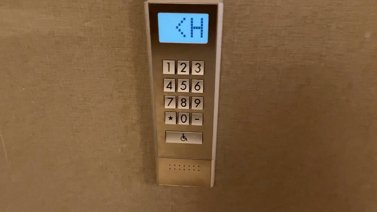 Exciting Shindler Miconic 10 Elevators, New Orleans Marriott Quarter Tower, New Orleans, LA