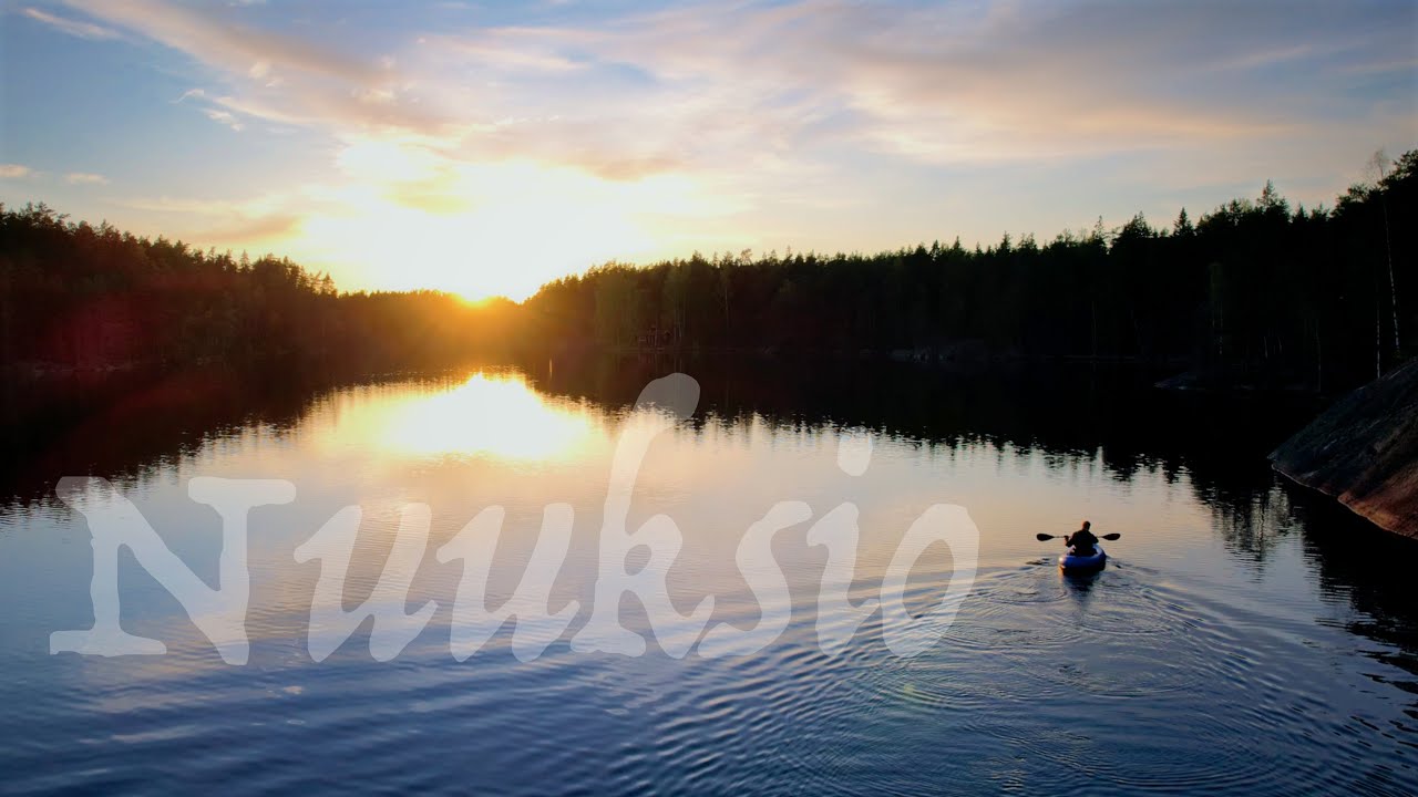 Packraftseikkailu Nuuksion kansallispuistossa