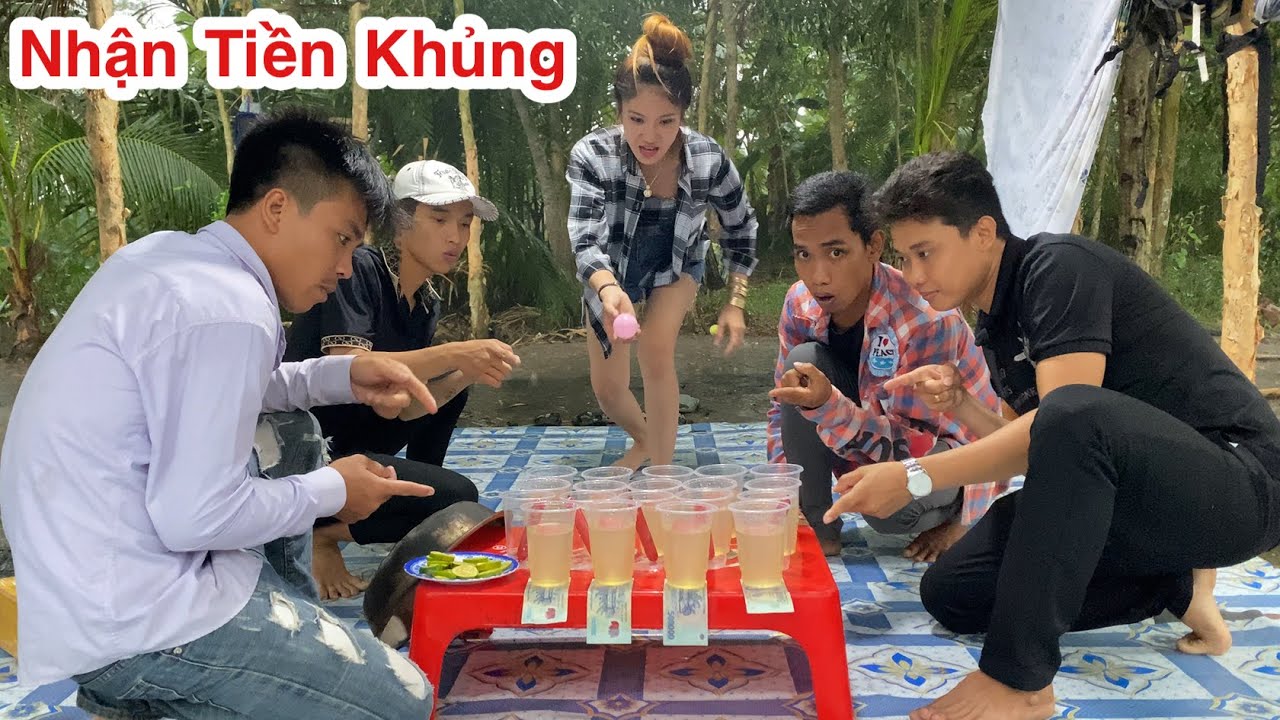 Chỉ Cần Đưa Bóng Vào Ly Là Có Ngay Tiền Khủng | Ly Ngô Hít Đất Mỏi Tay | Ly Ngô Vlog