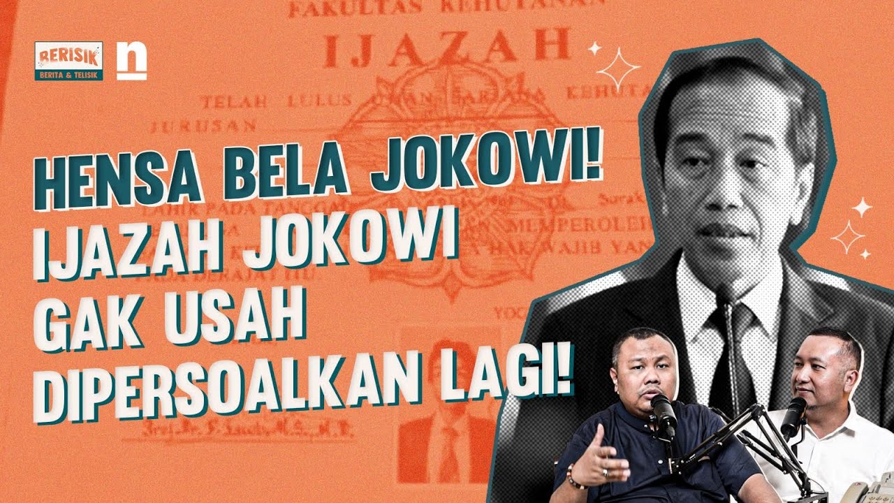 Dugaan Ijazah Palsu Jokowi, UGM Harus klarifikasi!,  Terbitkan Ijazah Bukan Palsukan Ijazah.