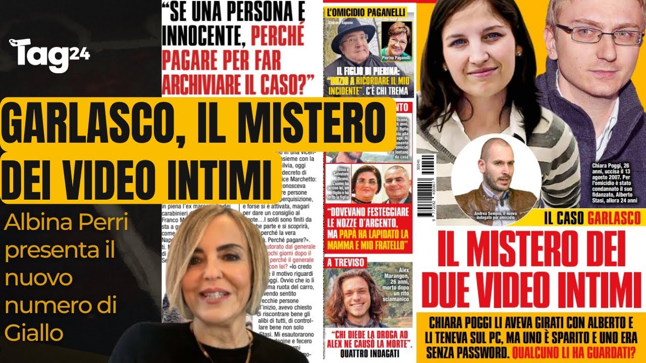 Garlasco, il mistero dei due video intimi: Albina Perri presenta il nuovo 