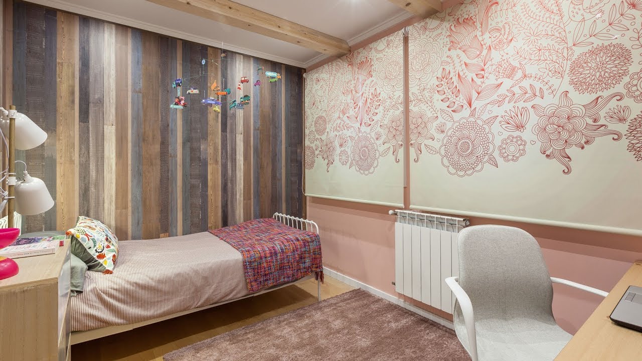Programa completo - Decorar un dormitorio juvenil rústico en color rosa - Decogarden
