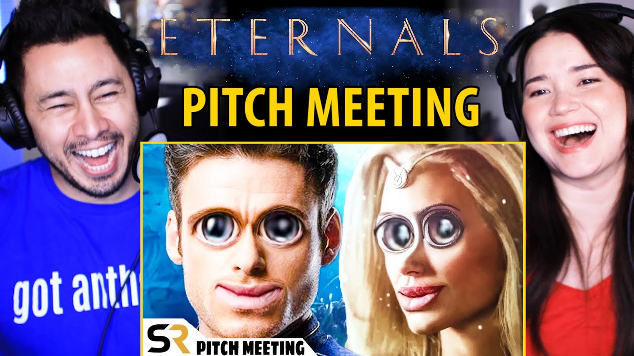 ETERNALS PITCH MEETING Reaction | Ryan George Screen Rant | Jaby Koay & Achara Kirk