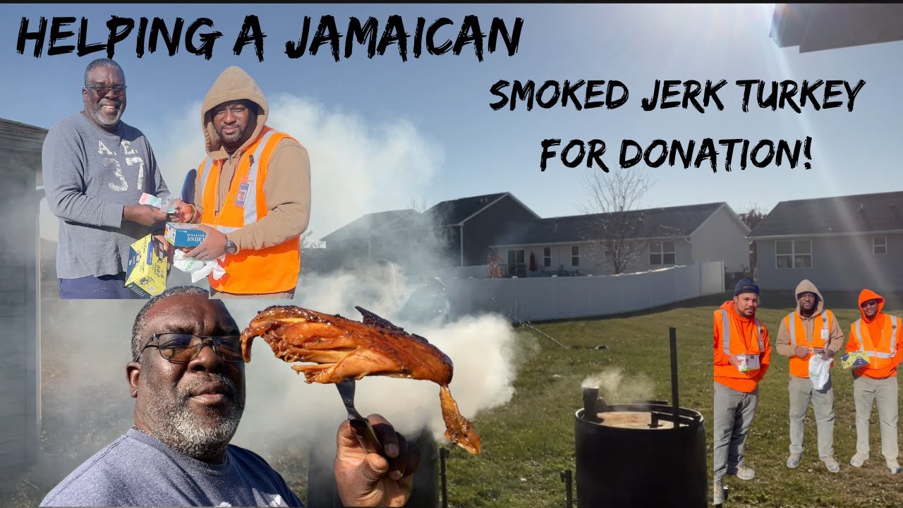 Ultimate Jamaican Link-up: Solar Light Donation & J3rk Turkey Smoke! @Jamaica833