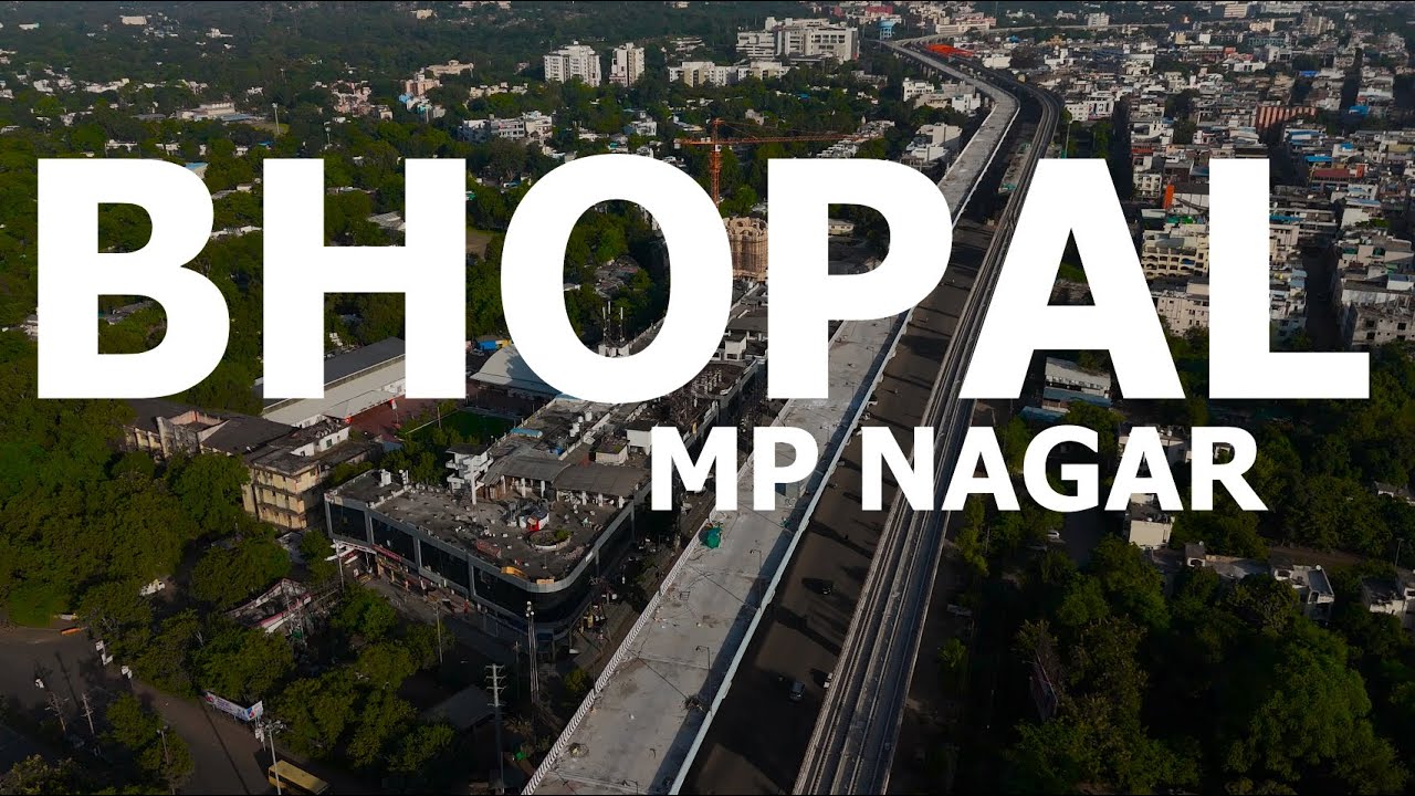 Discover the Beauty of Bhopal: Cinematic Drone Shots at Kamlapati Railway Station | 4K