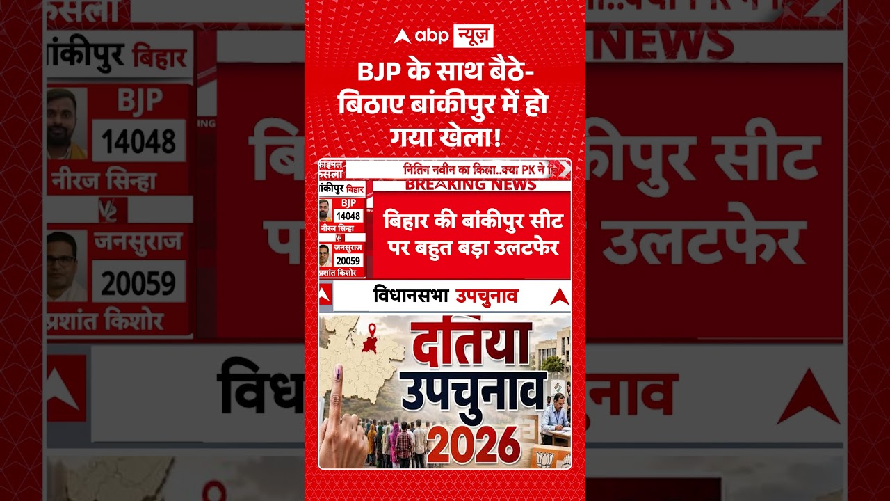 Bankipur By Election Result: BJP के साथ बैठे बिठाए बांकीपुर में हो गया खेला! |  #biharpolitics