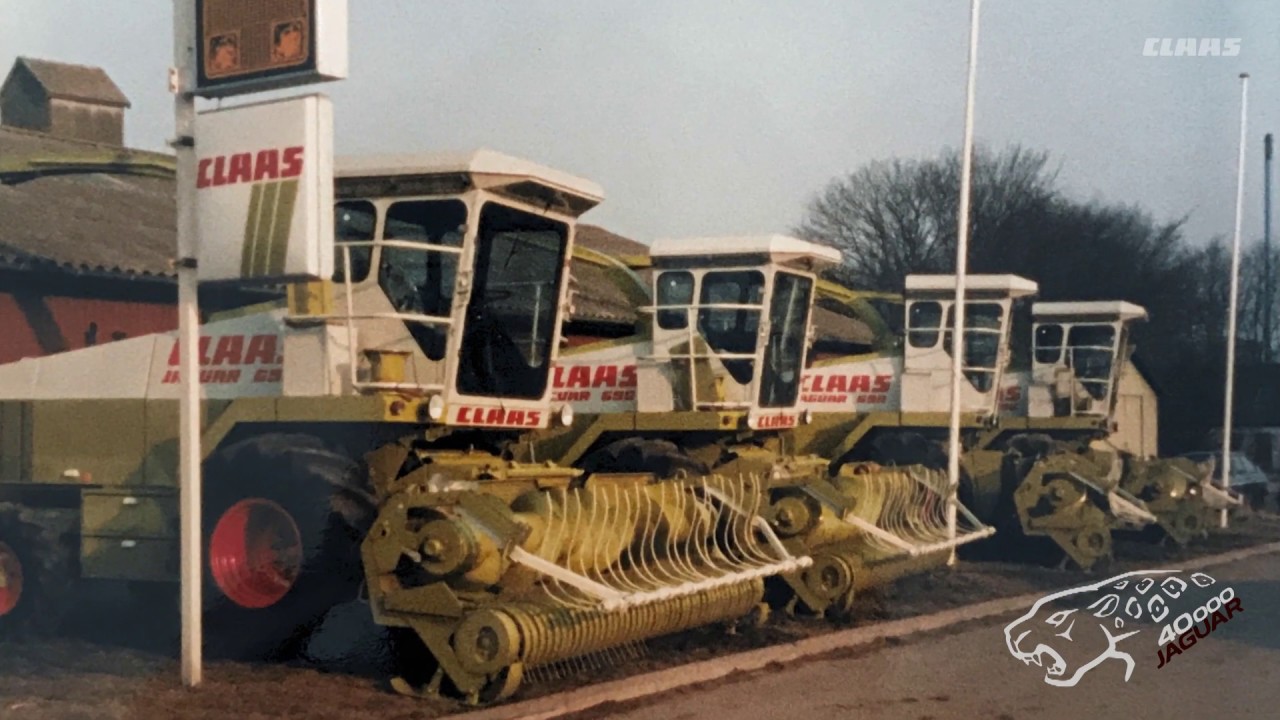 Historien om de første CLAAS JAGUAR 690 | Terkel Gad