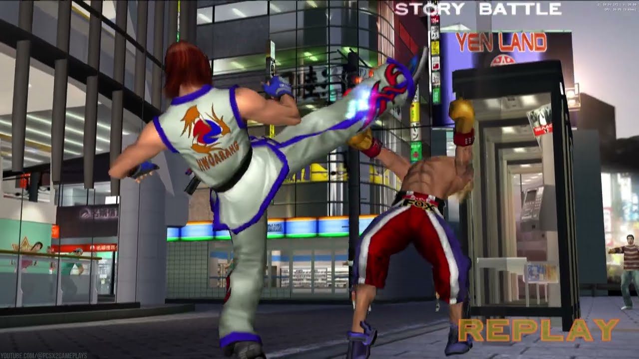 Tekken 4 - PS2 | PCSX2 1.7 (Widescreen, Vulkan, 4K)