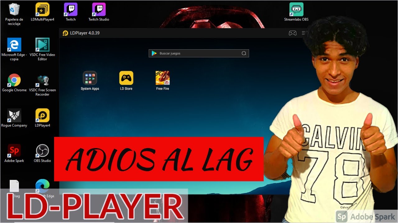 Como quitar el lag DE LDPlayer 😈 DILE Adios AL Lag en free fire FACIL Y Rapido  %100 Real 🔥