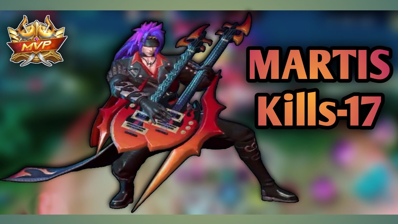 MLBB-⚔⚰️MARTIS Special Skin?! MVP 11.3 Kills-17. 2X maniac. #MARTIS #MLBB #Gameplay