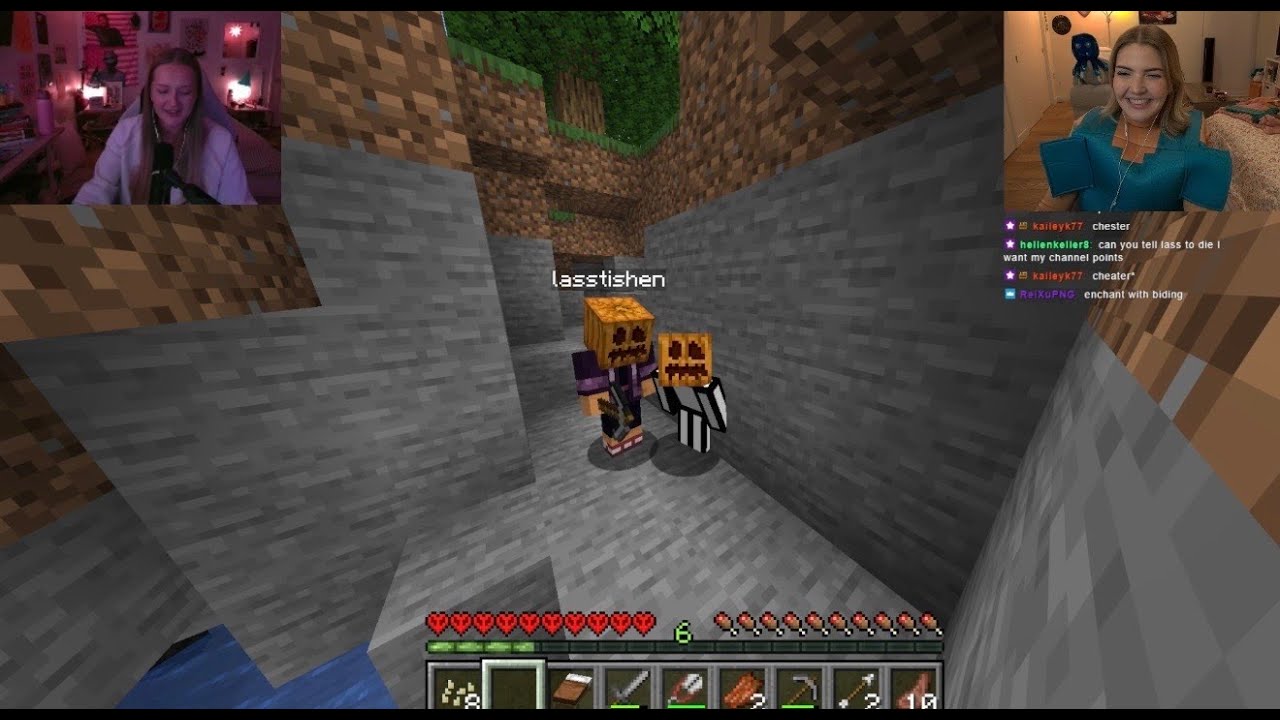 HARDCORE MINECRAFT W/ @lasstishen