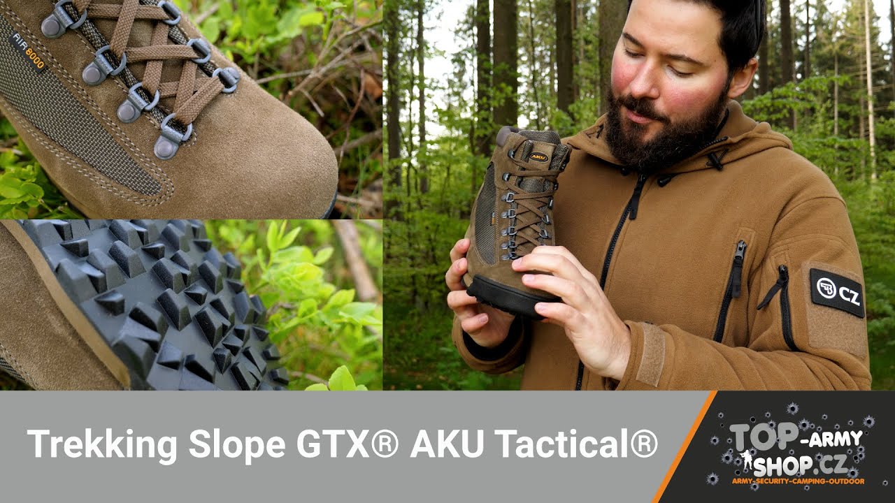 Boty Trekking Slope GTX&reg; AKU Tactical&reg; Trekovky za dobr&eacute; pen&iacute;ze! Rigad