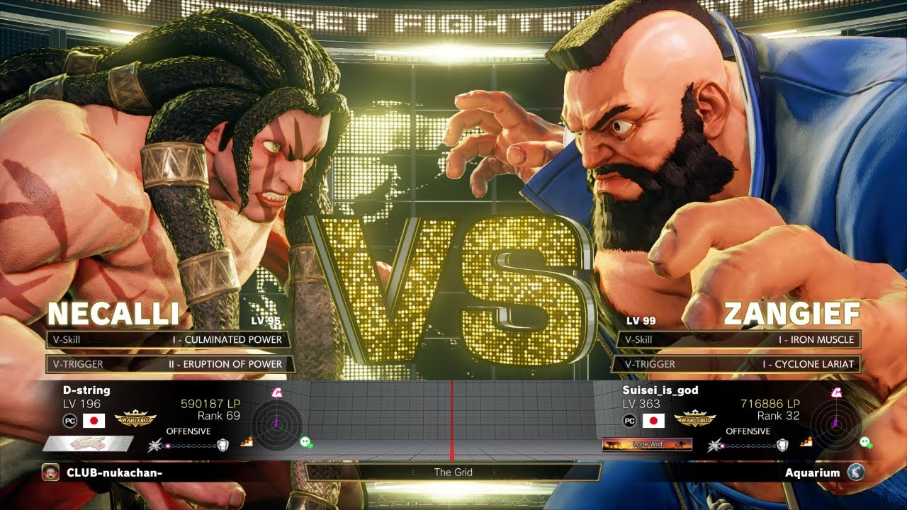 SFV Champion Edition🔥 D-string (Necalli) Vs ASASE (Zangief) 🔥 Online Match's 02-18-2023
