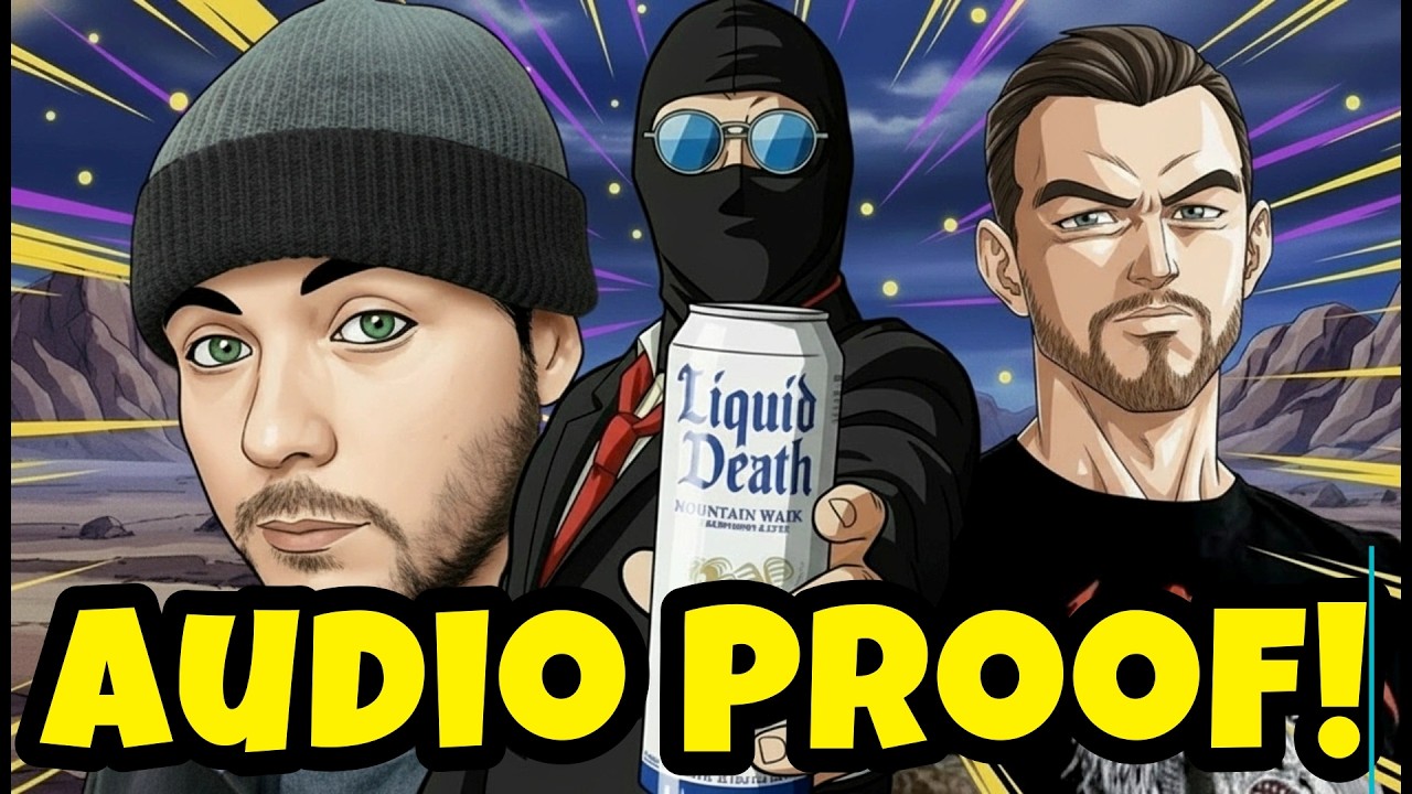 Генеральный директор Liquid Death разоблачён! Аудиодоказательство!