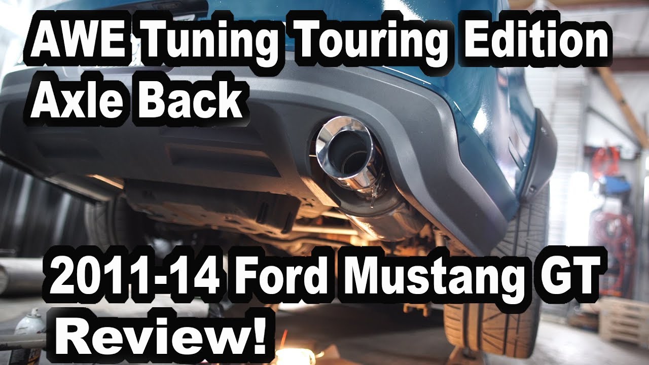 AWE Tuning Touring Edition Mustang GT Axle Back Install/ Review