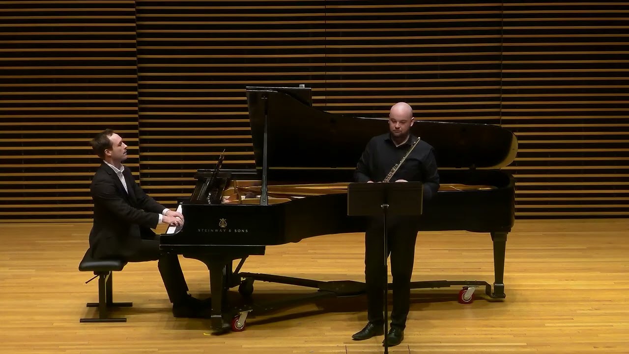 Jacques Ibert - Jeux, Sonatine for Flute and Piano