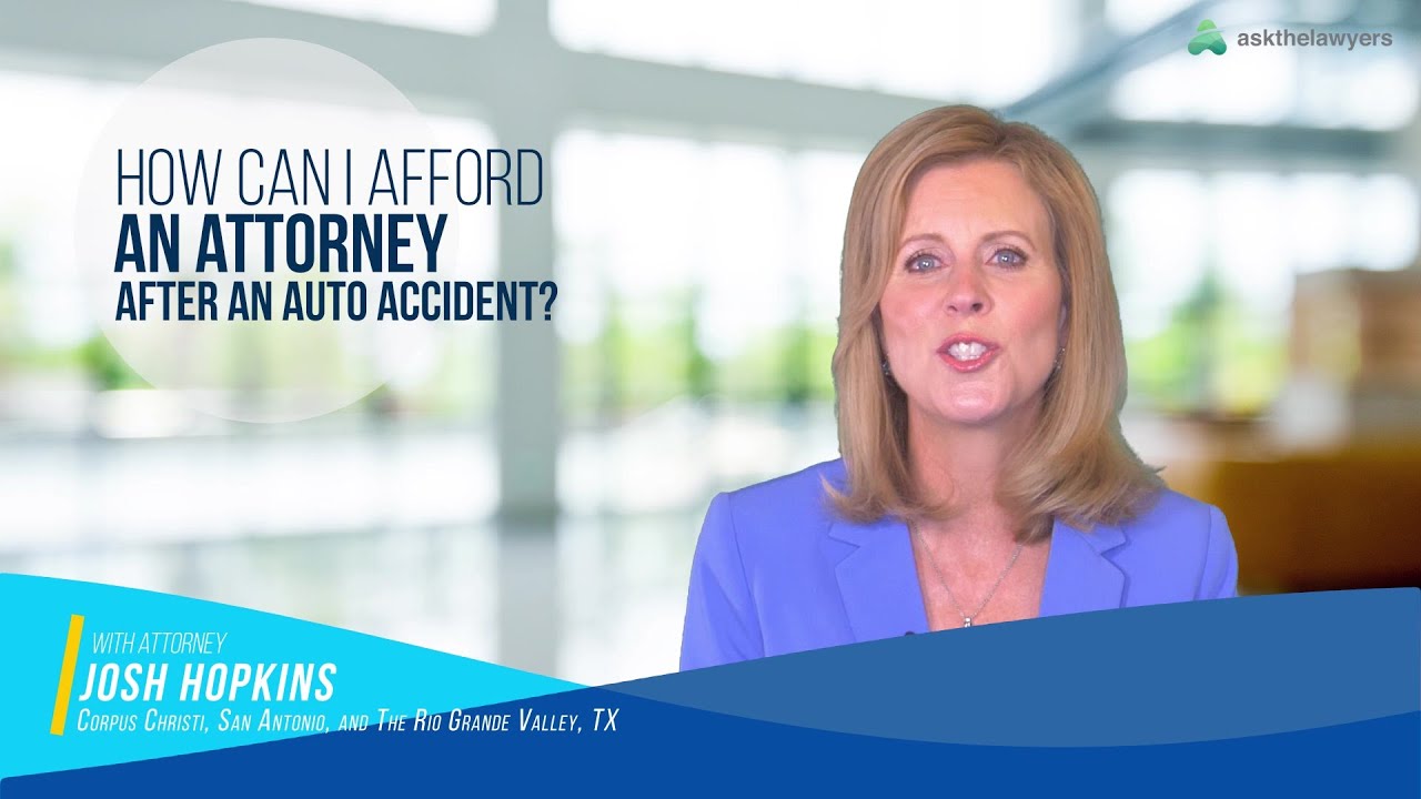 Hurt in a Car Accident - How Much Does an Attorney Cost? | Texas Injury Lawyer