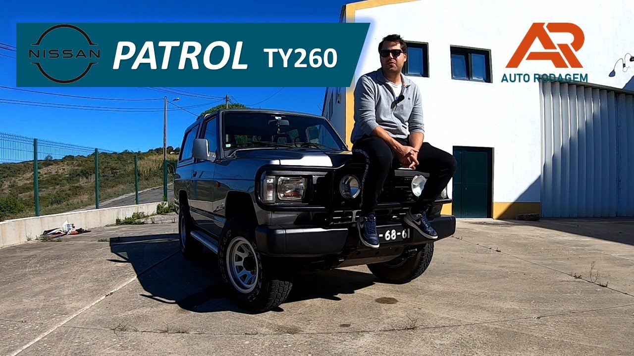 NISSAN PATROL TY260 - A IDADE É MESMO SÓ UM NUMERO NESTE MAGNIFICO OLD SCHOOL OFFROADER JAPONÊS!!!!!