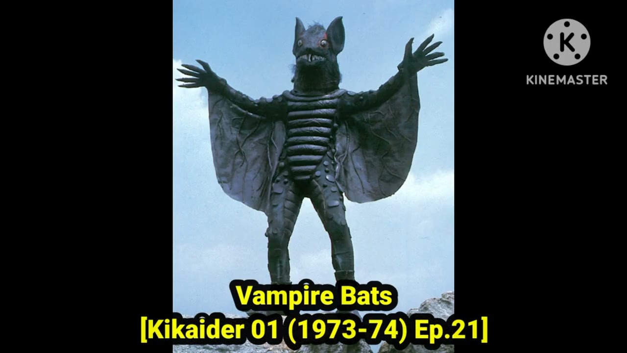 All Kikaider 01 Monsters/Villains