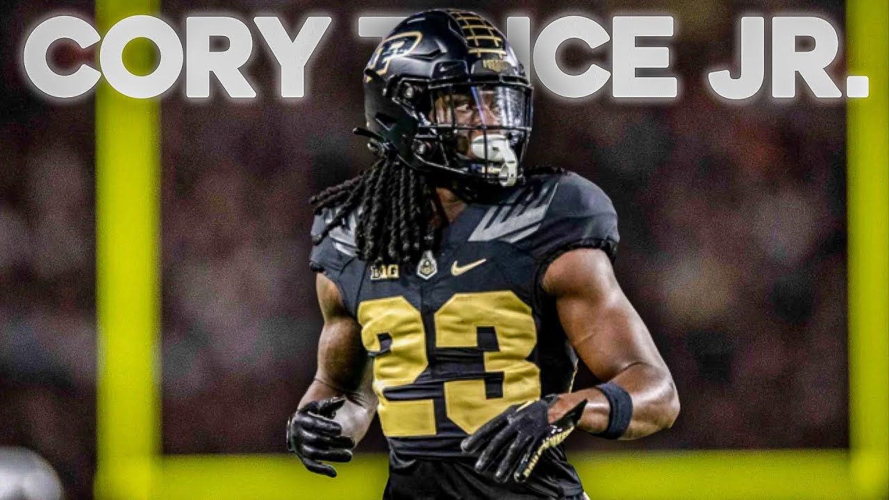 Cory Trice Jr. Purdue CB Highlights || Elite Size