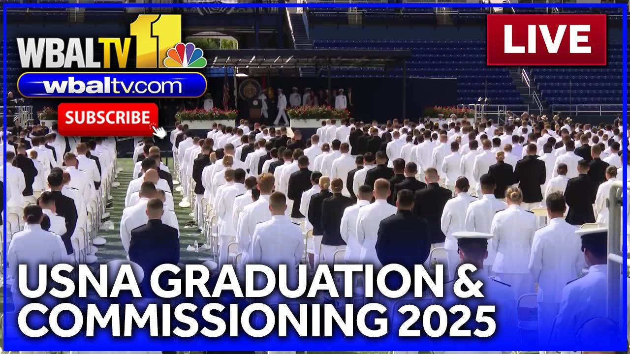 LIVE: USNA Graduation & Commissioning Ceremony - wbaltv.com