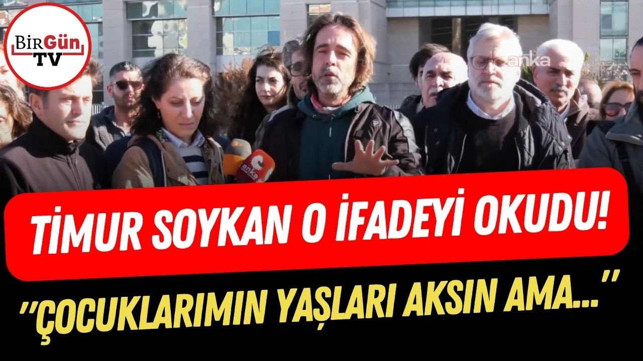 Timur Soykan, tutuklanan gazeteci Alican Uludağ'ın çarpıcı ifadesini okudu 