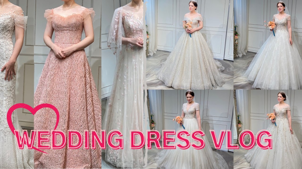 Наемане на СВАТБЕНА РОКЛЯ в Южна Корея  /  켈리손윤희 본식드레스 , 2부 드레스 가봉 / WEDDING DRESS FITTING
