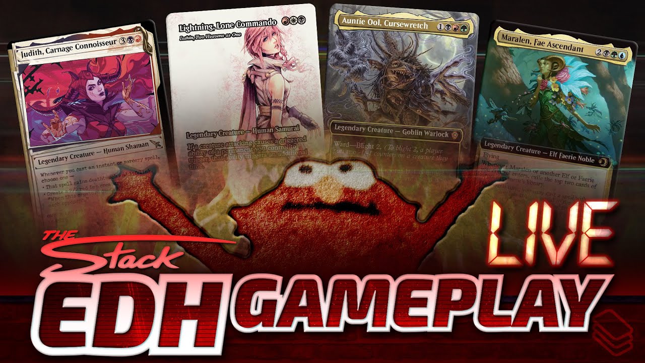 Stack Live: Super Bowl Sunday (EDH / Commander Paper Gameplay)