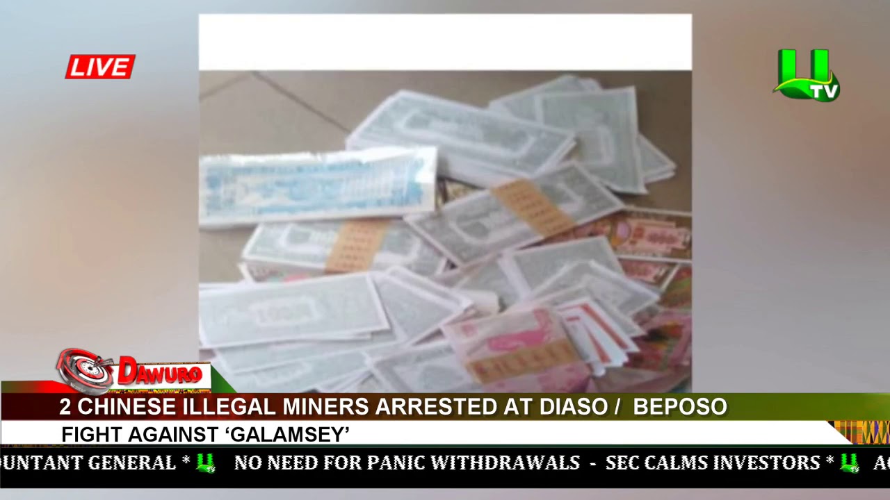 2 Chinese illegal miners arrested at Diaso
