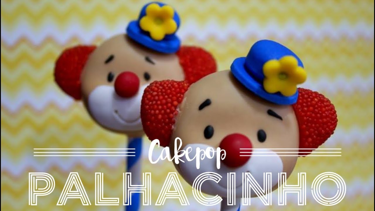 CAKE POP DE PALHAÇO | FESTA DE CIRCO | Petit Gatô