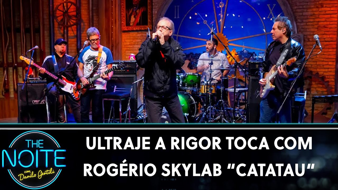 Ultraje a Rigor toca com Rogério Skylab Catatau | The Noite (04/06/19)