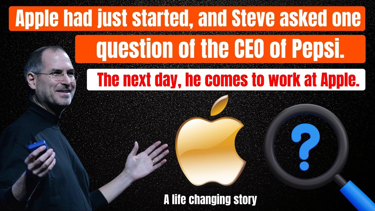 Steve Hired the CEO of Pepsi Cola