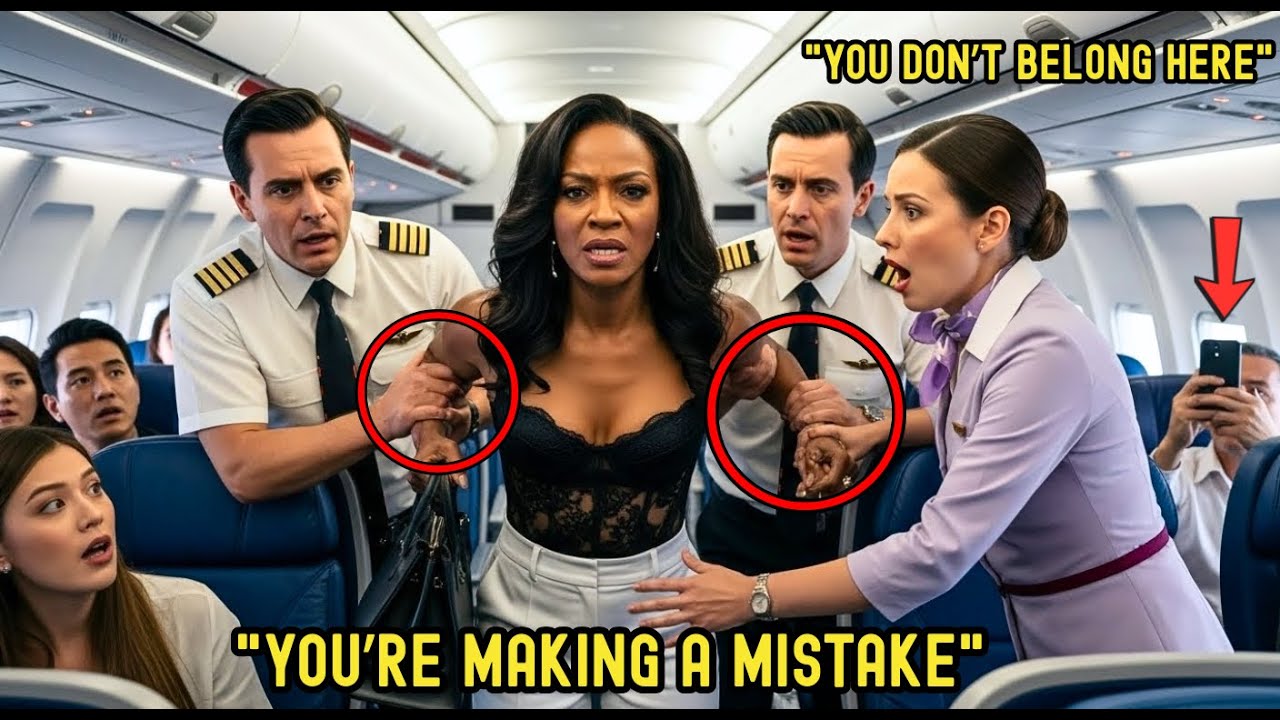Black Woman Removed from First Class — Then Fires Everyone Before Landing