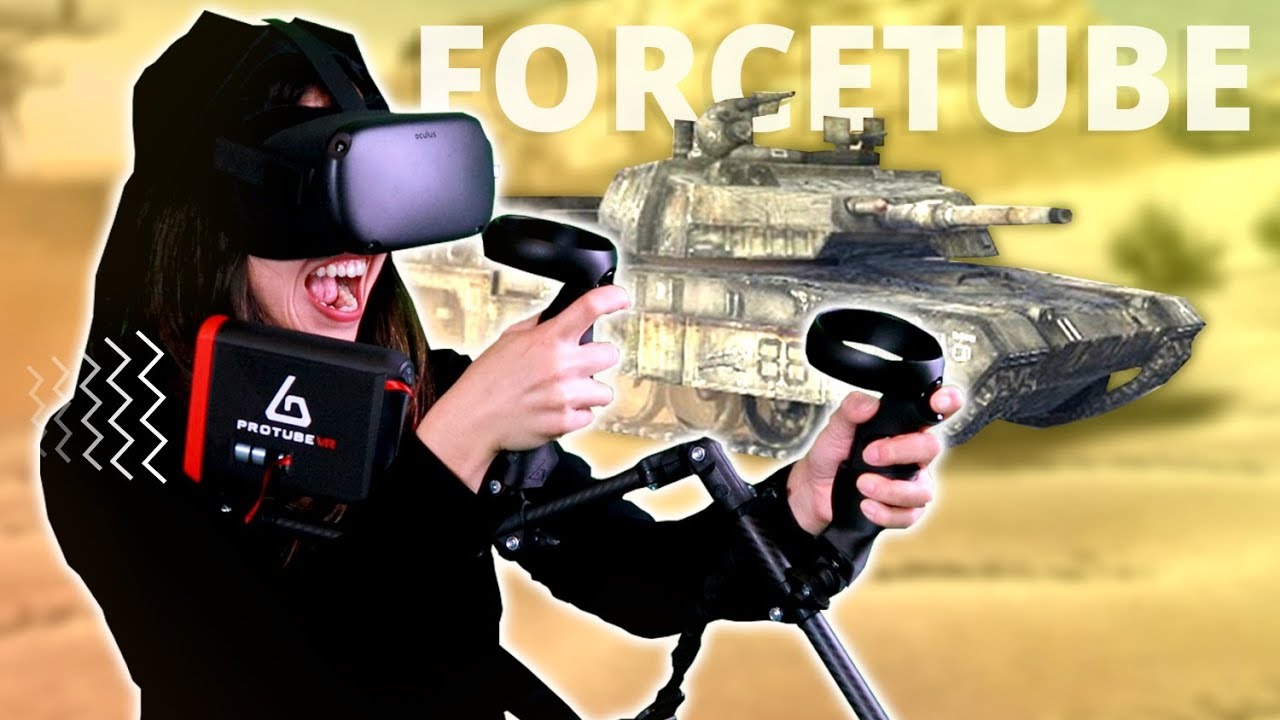 The Future Of VR Shooters? (ForceTube on Oculus Quest & Valve Index)