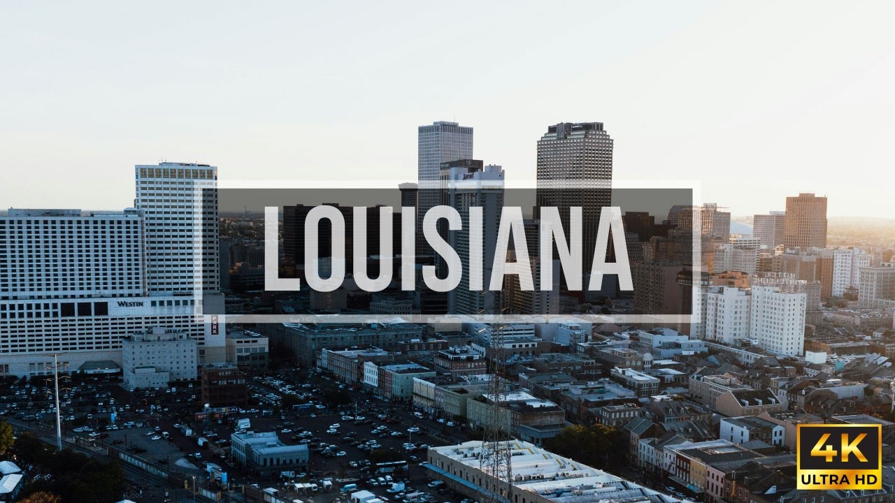 Louisiana Aerial Drone Views 🇺🇸 | Stunning 4K Footage of the Pelican State