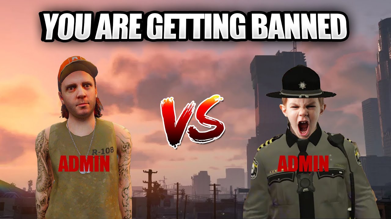 Я забанил озлобленного администратора | GTA RP