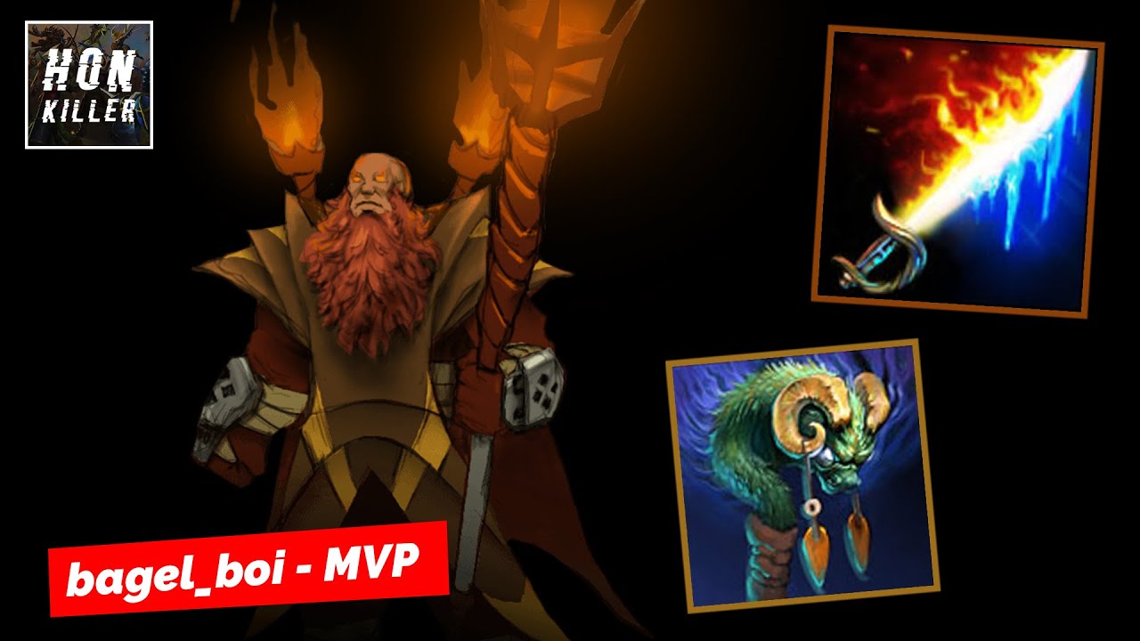 HoN Pyromancer DAWNBRINGER with KULDRA'S SHEEPSTICK - MVP