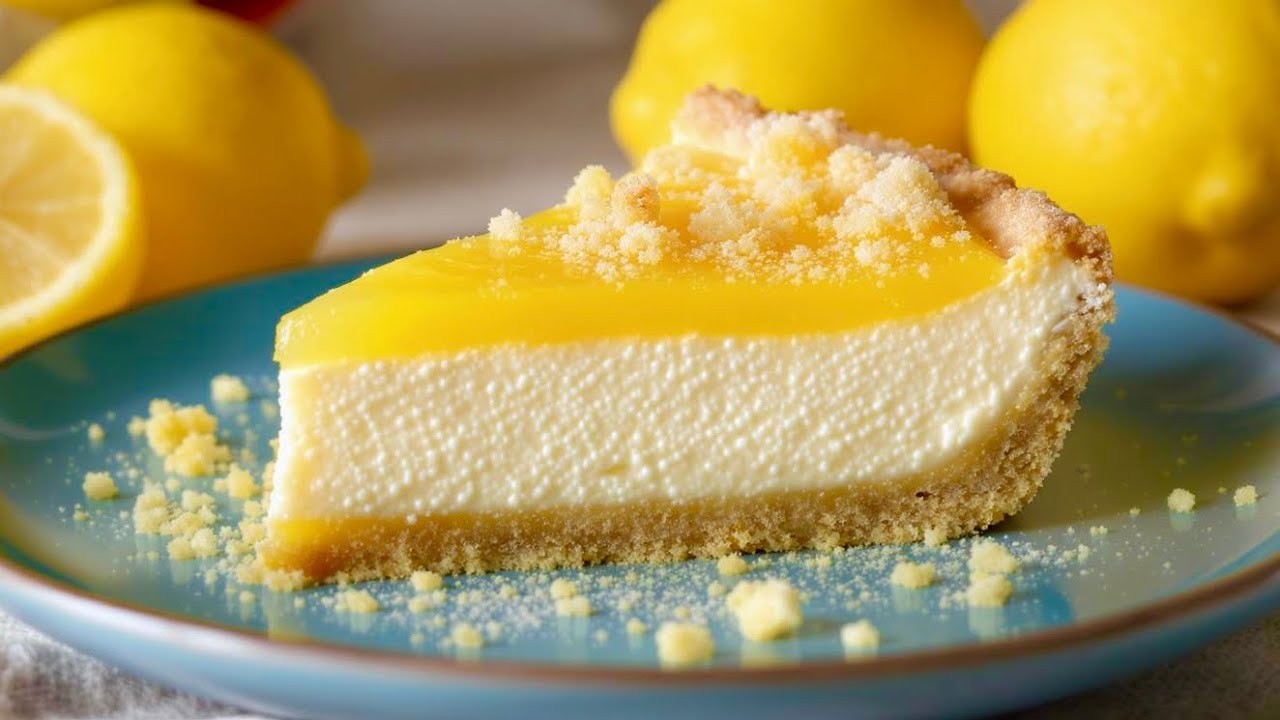 The Creamiest Lemon Pie You’ve Never Tried! 🍋 No One Will Guess the Secret!