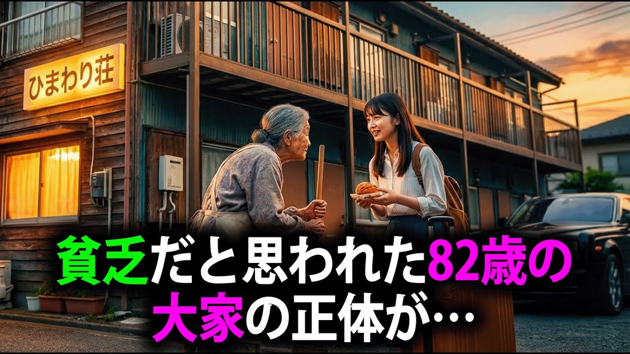 【衝撃】ボロアパートの老婆を見下した不動産営業…実は“都内100棟”を持つ女帝だった瞬間