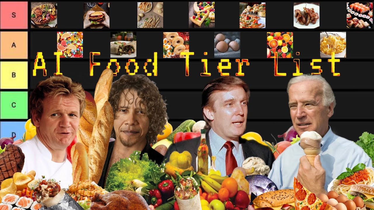 US Presidents Make a Food Tier List (feat. Gordon Ramsay)