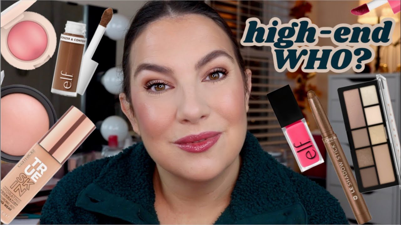 FULL FACE of Drugstore Products that Feel Like ENOUGH