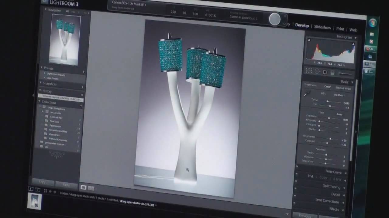 Lighting the lights: a tabletop lamp product photography tutorial, part 2